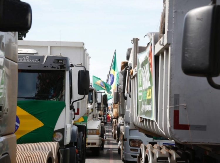 caminhoneiros em brasilia