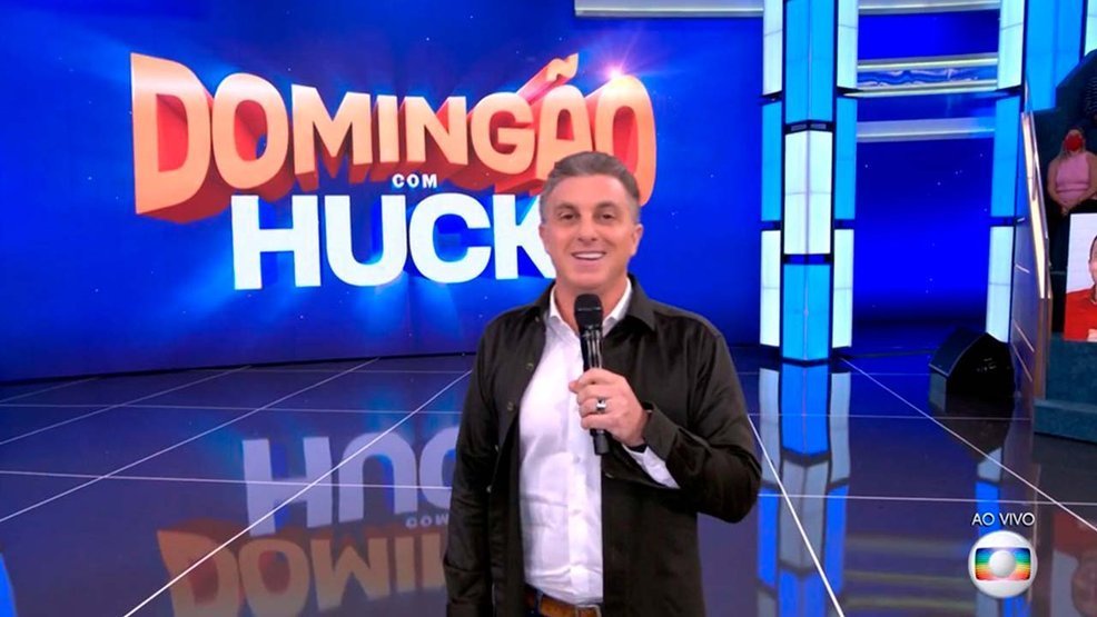 Domingao com Luciano Huck na TV Globo 6