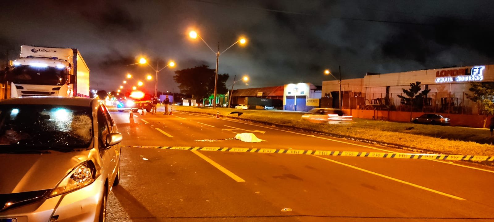 Mulher morre atropelada por carro na Avenida Brasília em Londrina 2 WhatsApp Image 2022 01 28 at 22.06.52 1