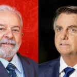 montagem lula bolsonaro