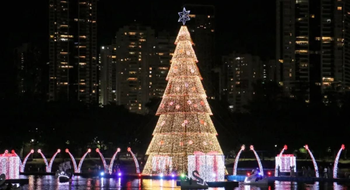 Londrina abre Natal com árvore no Igapó e decoração pela cidade 2 IMG24H 1200 × 650 px 1
