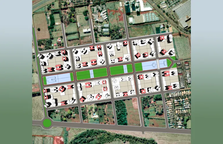 Nova Palhano: Empresários anunciam bairro planejado em Londrina 2 Nova Palhano projeto mapa localizacao div 2