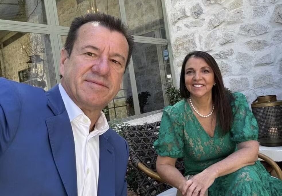 dunga e a esposa