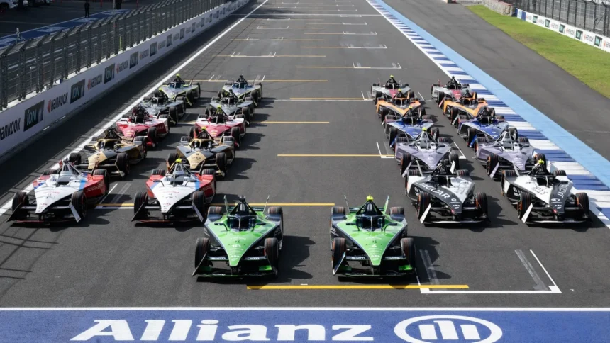 formula e teams grid