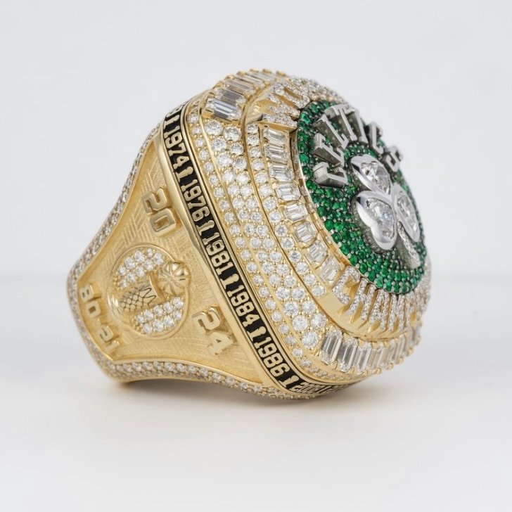 Boston Celtics recebe o anel de campeão diante a sua torcida; Relembre como foram os anéis das última temporada 3 IMG 8182