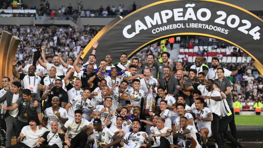 Botafogo campeão da Libertadores 2024 - Foto: Luis ROBAYO / AFP