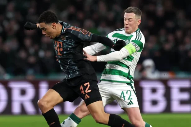 celtic fc v fc bayern munchen uefa champions league 2024 25 league knockout play off first leg